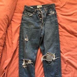 Agolde Jamie High Rise Straight jeans, Size 25
